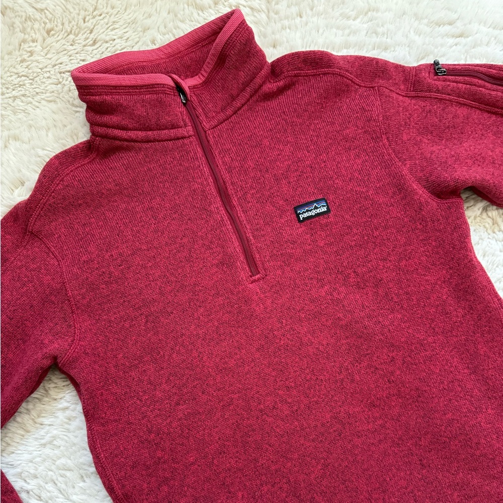 Pre-Owned Women’s Patagonia Quarter Zip Fleece Jacket Size Small